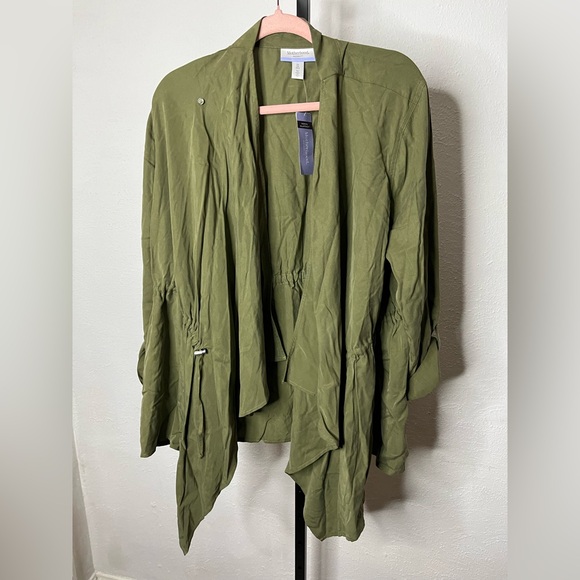 Motherhood Maternity Jackets & Blazers - NWT Motherhood Maternity Nursing Army Green Jacket Size 2xl